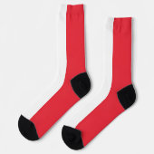 フランス国旗を掲げた女性用ソックス ソックス (左)