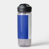 フランス国旗を掲げた水瓶 ウォーターボトル (正面)