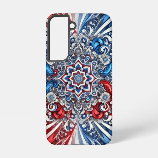 フランス国旗カラーのSamsung Galaxy S22 カバー (裏面)