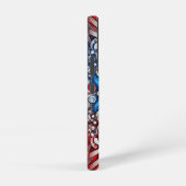 フランス国旗カラーのSamsung Galaxy S22 カバー (右側面)