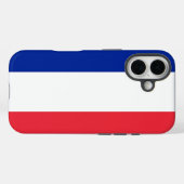 フランス国旗デザインのApple iPhone 16 Case-Mateケース Case-Mate iPhoneケース (裏面 (横))