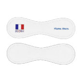 フランス国旗ブルーパーソナライズ 野球ボール (パネル)