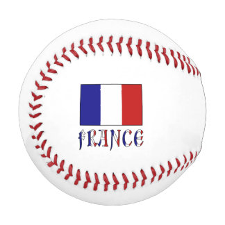 フランス国旗ブルーパーソナライズ 野球ボール