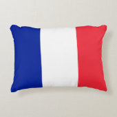 フランス国旗 アクセントクッション (正面)