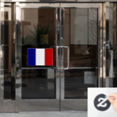フランス国旗 ウィンドウサイン (オフィスドア)