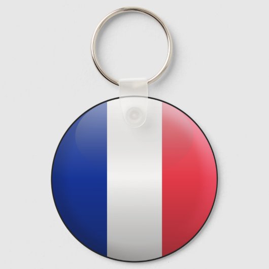 フランス国旗 キーホルダー (正面)