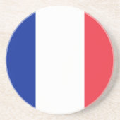 フランス国旗 コースター (正面)