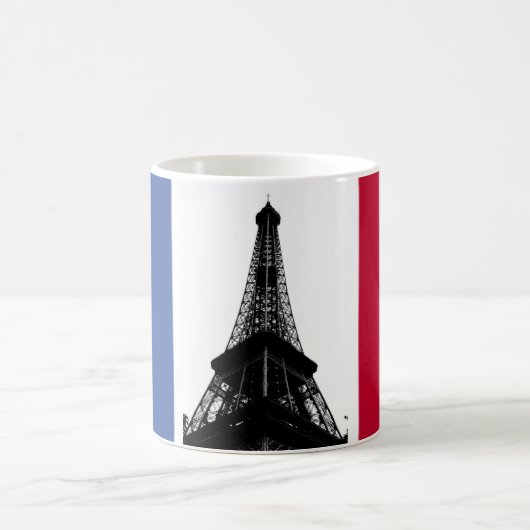 フランス国旗 コーヒーマグカップ (中央)