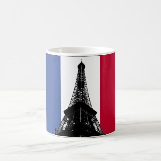フランス国旗 コーヒーマグカップ (中央)