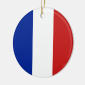 フランス国旗 セラミックオーナメント (左)