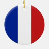 フランス国旗 セラミックオーナメント (裏面)