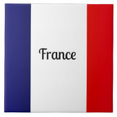 フランス国旗 タイル (正面)