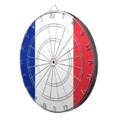 フランス国旗 ダーツボード (正面右)