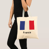 フランス国旗 トートバッグ (正面(商品))