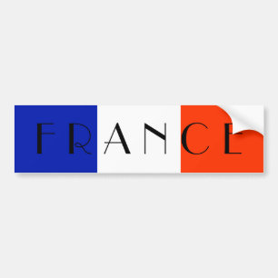 フランス国旗 バンパーステッカー