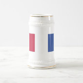 フランス国旗 ビールジョッキ (中央)