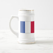 フランス国旗 ビールジョッキ (左)