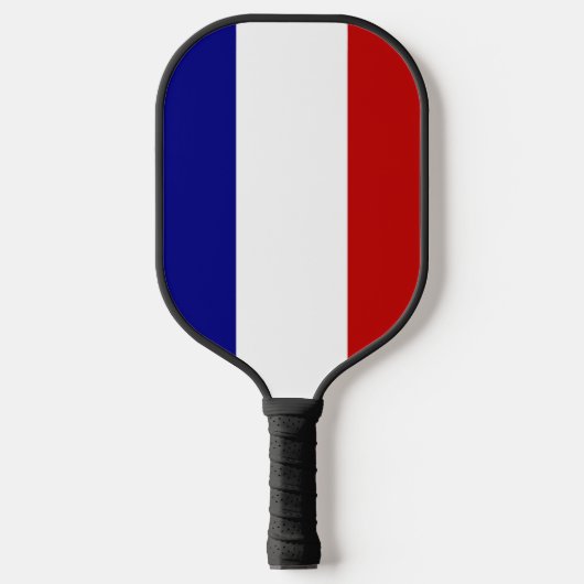 フランス国旗 ピックルボールラケット (正面)