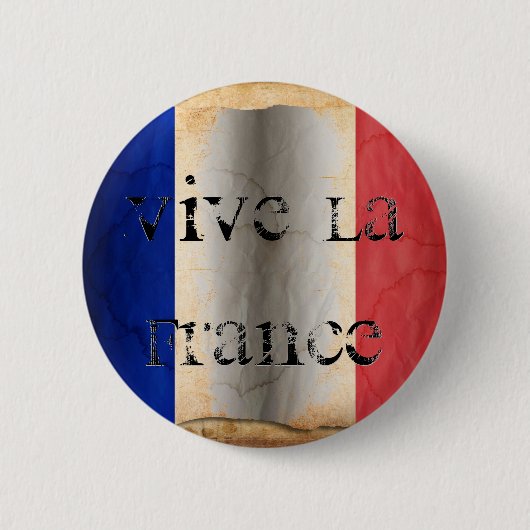 フランス国旗 ピンバッジ (正面)