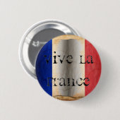 フランス国旗 ピンバッジ (正面&裏面)