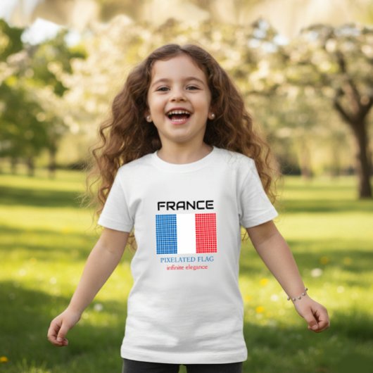 フランス国旗 ベビーTシャツ