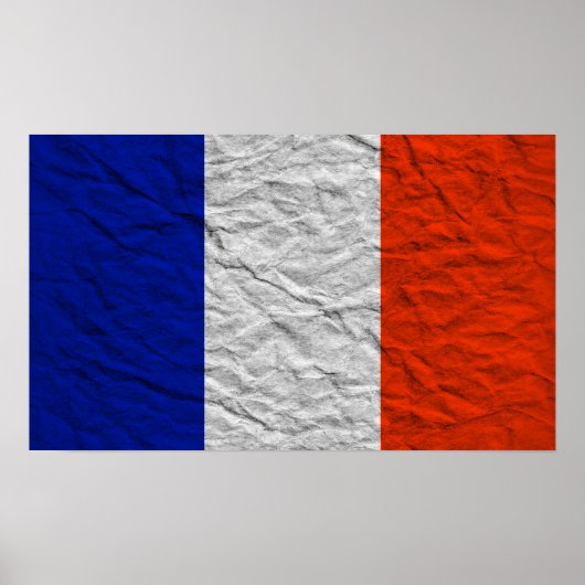 フランス国旗 ポスター (正面)