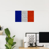 フランス国旗 ポスター (ホームオフィス)