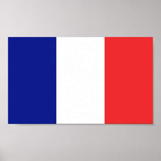 フランス国旗 ポスター (正面)