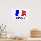 フランス国旗 ポスター (キッチン)