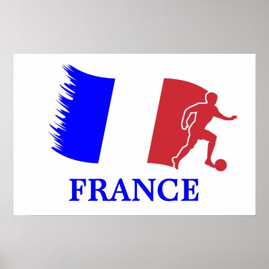 フランス国旗 ポスター (正面)