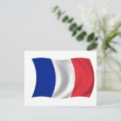 フランス国旗 ポストカード (スタンド正面)