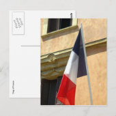 フランス国旗 ポストカード (正面/裏面)