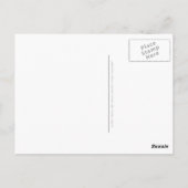 フランス国旗 ポストカード (裏面)