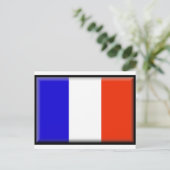 フランス国旗 ポストカード (スタンド正面)