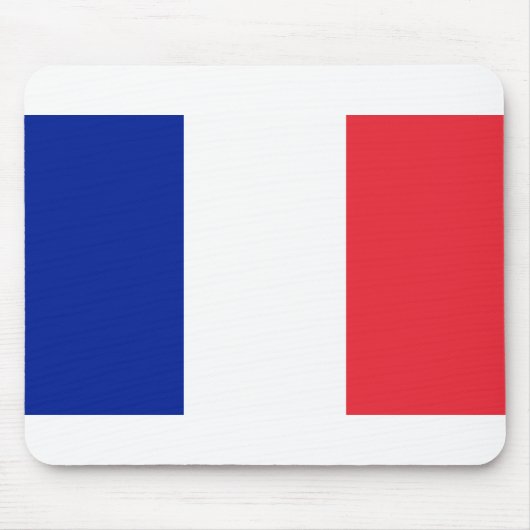 フランス国旗 マウスパッド (正面)