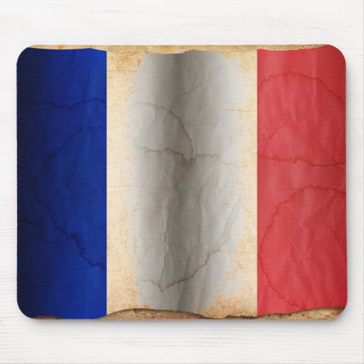 フランス国旗 マウスパッド (正面)