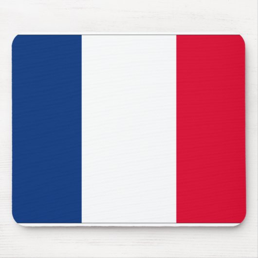 フランス国旗 マウスパッド (正面)
