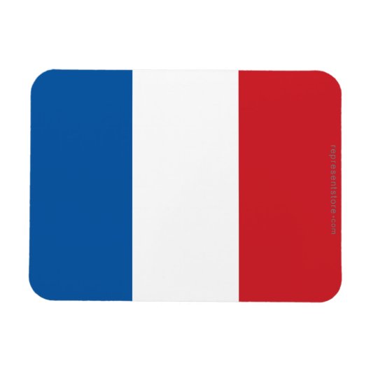 フランス国旗 マグネット (横)