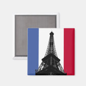 フランス国旗 マグネット (正面/裏面)