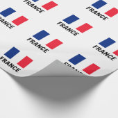 フランス国旗 ラッピングペーパー (角)