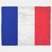 フランス国旗 – 伝統のタペストリーフランスの フリースブランケット (正面(横))