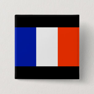 フランス国旗 缶バッジ