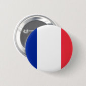 フランス国旗 缶バッジ (正面&裏面)