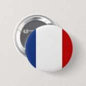 フランス国旗 缶バッジ (正面&裏面)