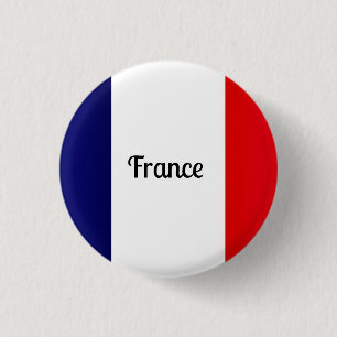フランス国旗 缶バッジ