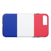 フランス国旗 Case-Mate iPhoneケース (裏面(横))