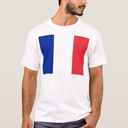 フランス国旗 Tシャツ (正面)