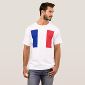 フランス国旗 Tシャツ (正面フル)