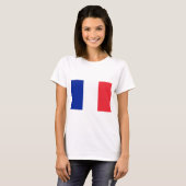 フランス国旗 Tシャツ (正面フル)