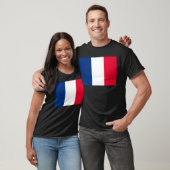 フランス国旗 Tシャツ (ユニセックス)